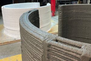 3Dプリントサウナの造形のようす　出典：光巨プロジェクト社
